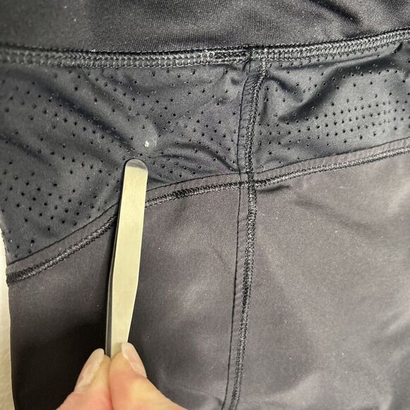 Athleta Athletic Shorts Women’s Small Black Running Activewear Lined Built In - Picture 7 of 10